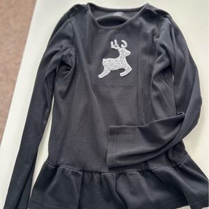 Gymboree Cute girls ruffled shirt size 12